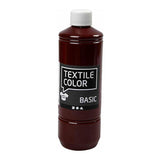 Kreativfirma Textilfarbe Farbe Brown, 500 ml