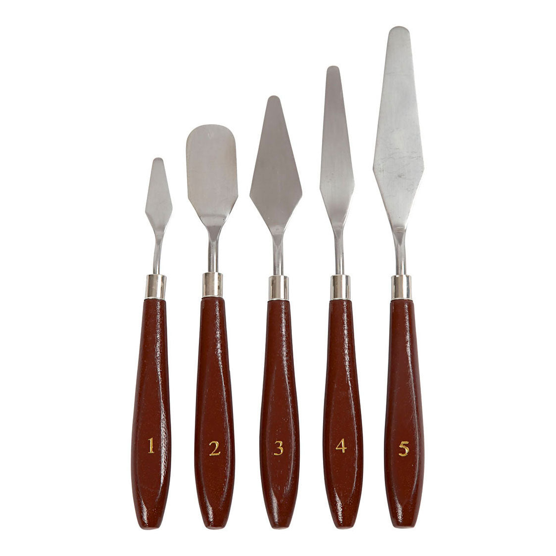 Creative Company Palet Knife Set, 5st.