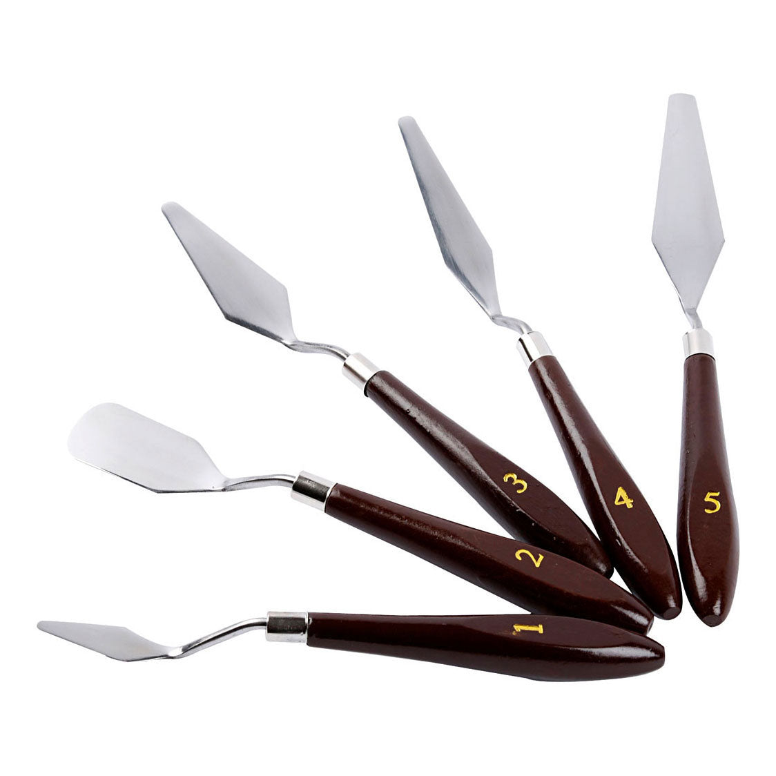 Creative Company Palet Knife Set, 5st.