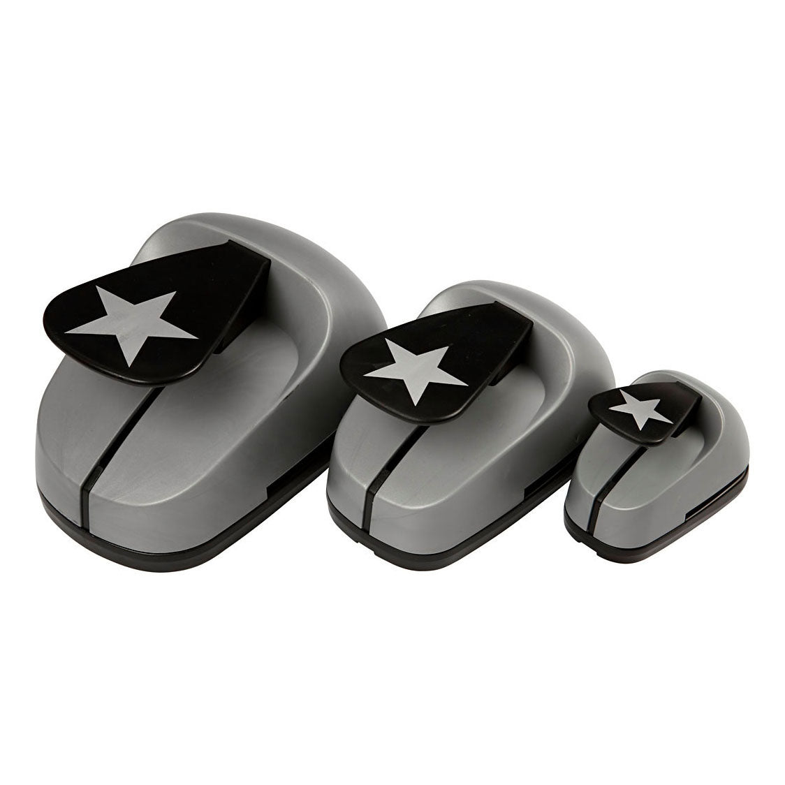 Creativ Company Punching Set Star, 3st.