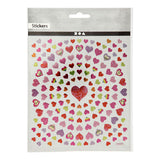 Creativ Company Stickers Small Hearts, 1 Vel