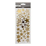 Creativ Company Stickers gold stars, 1 sheet