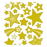 Creativ Company Stickers gold stars, 1 sheet