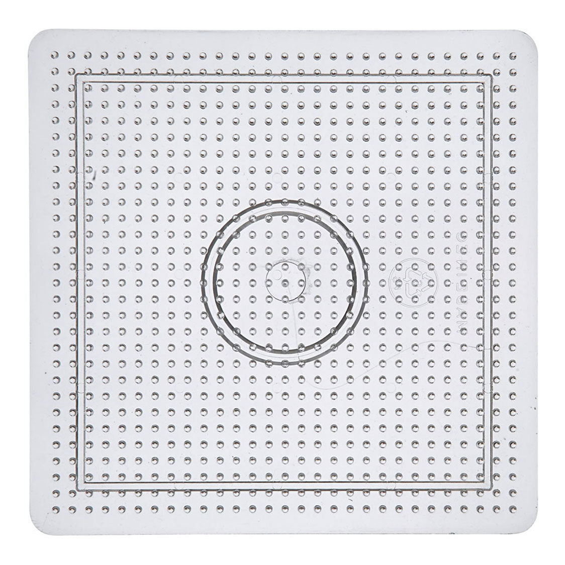 Creativ Company String Freading Znak Square Clear, 14,5 x 14,5 cm