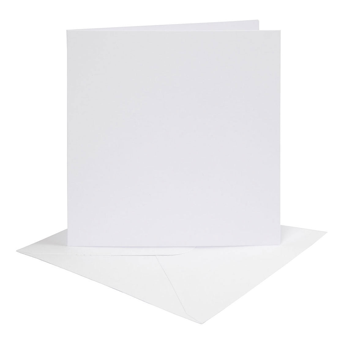 Creative Company Cards and buste White, 4st.