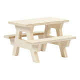 Creativ Company Holz Mini -Picknicktisch