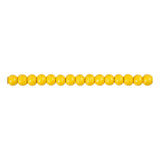 Creative Company Wooden Beads Yellow, 150st.