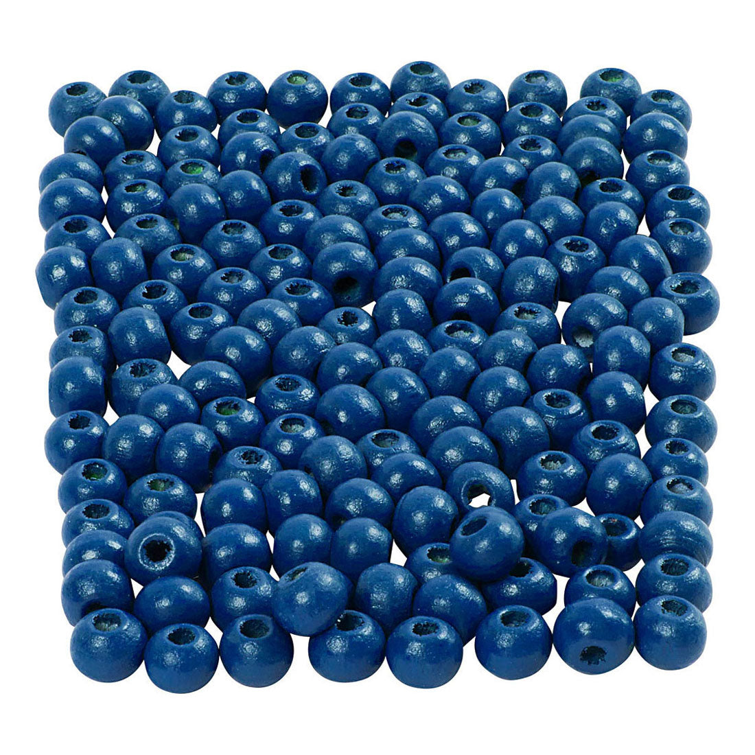 Creative Company Wooden Beads Blue, 150st.