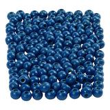 Creative Company Wooden Beads Blue, 150st.