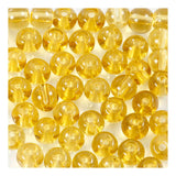 Creativ Company Glass Beads Yellow, 45th.