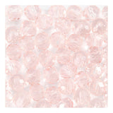 Creativ company glas kralen lichtroze, 45st.