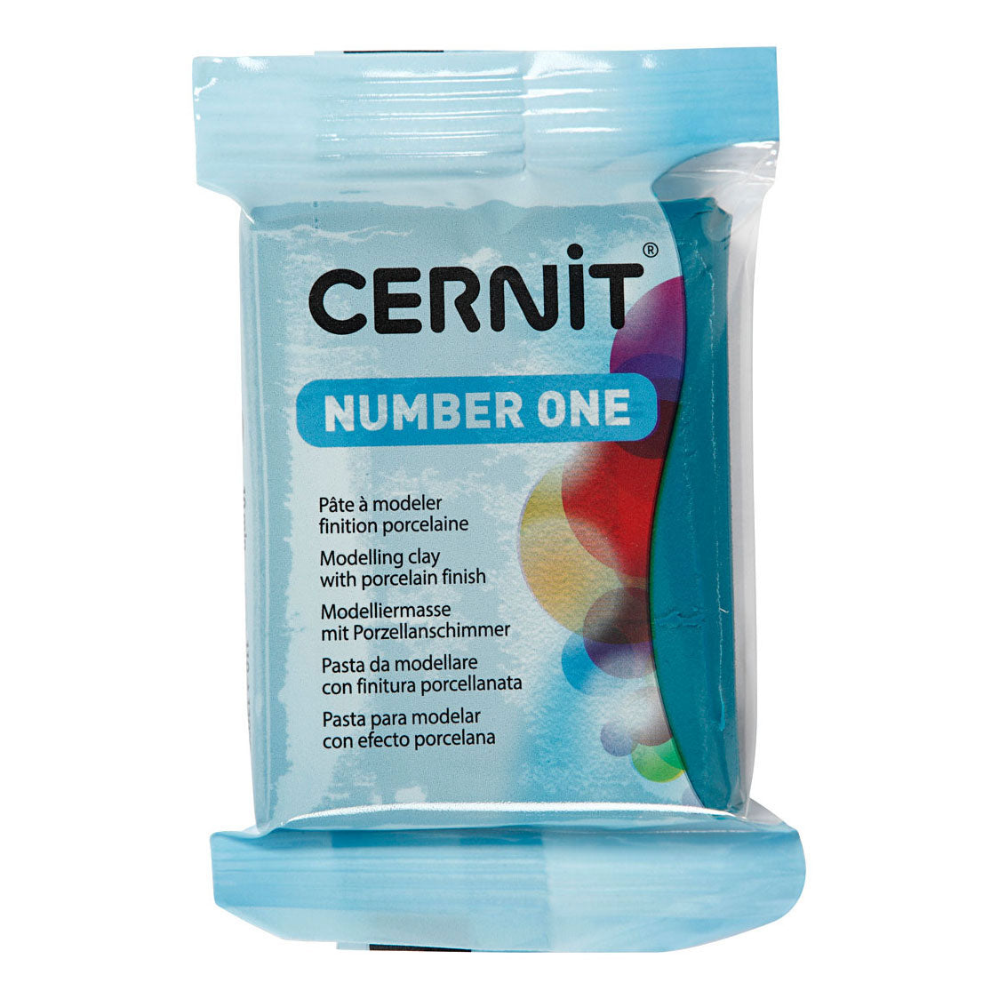 Creativ Company Cernit monterande Klei Duck Blue, 56 gram