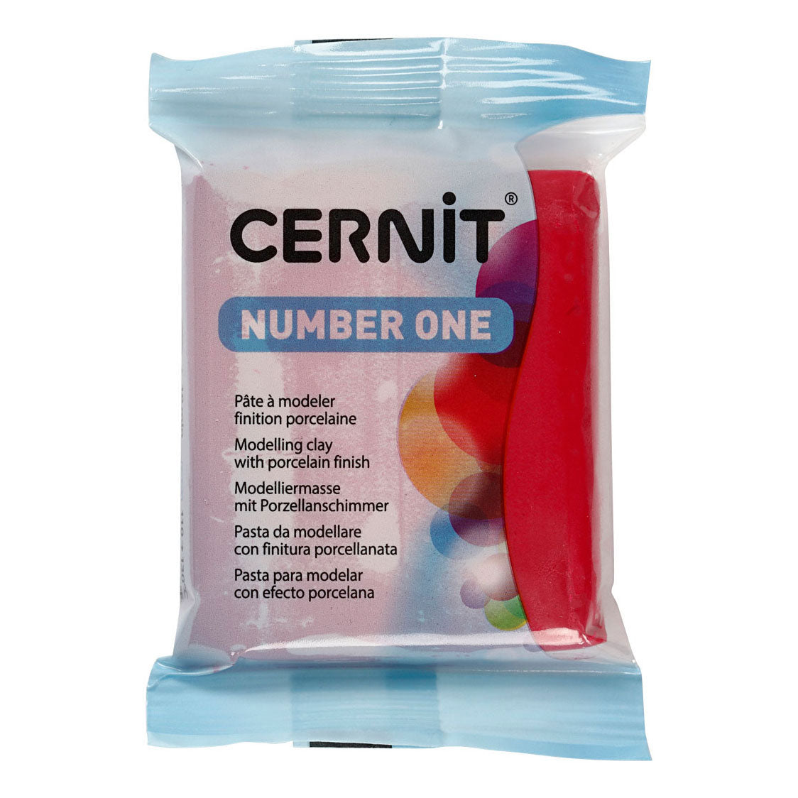 Creativ Company Cernit Monting Klei Carmine Red, 56 gramos