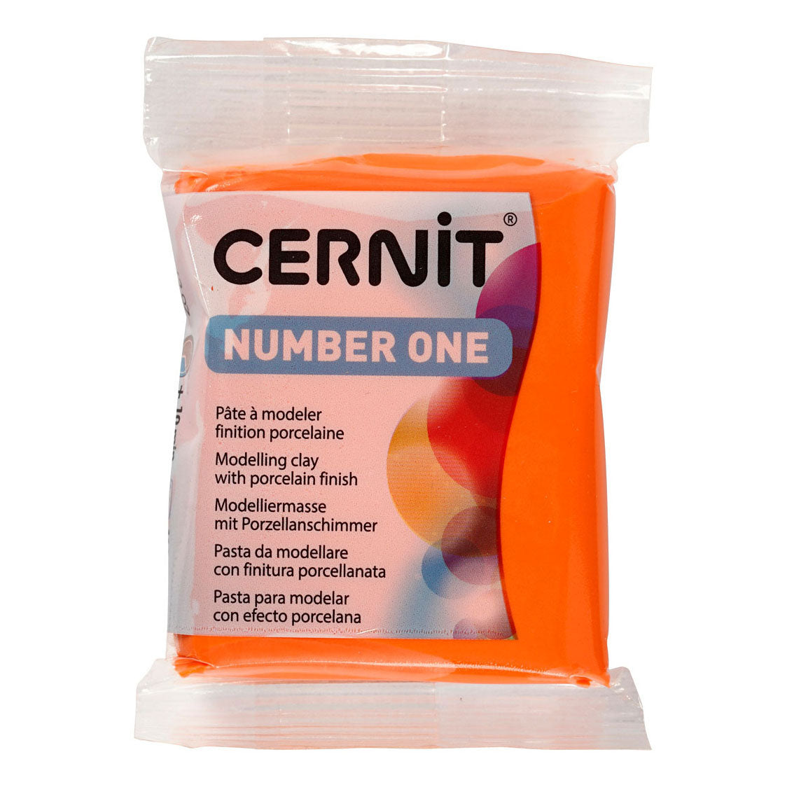 Kreativfirma Cernit Mountain Klei Oranje, 56 Gramm