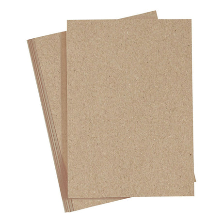 Creativ company karton naturel a4 220g, 10st.