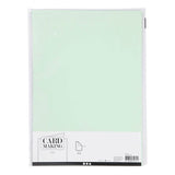 Creativ Company cardboard light green A4 220G, 10st.