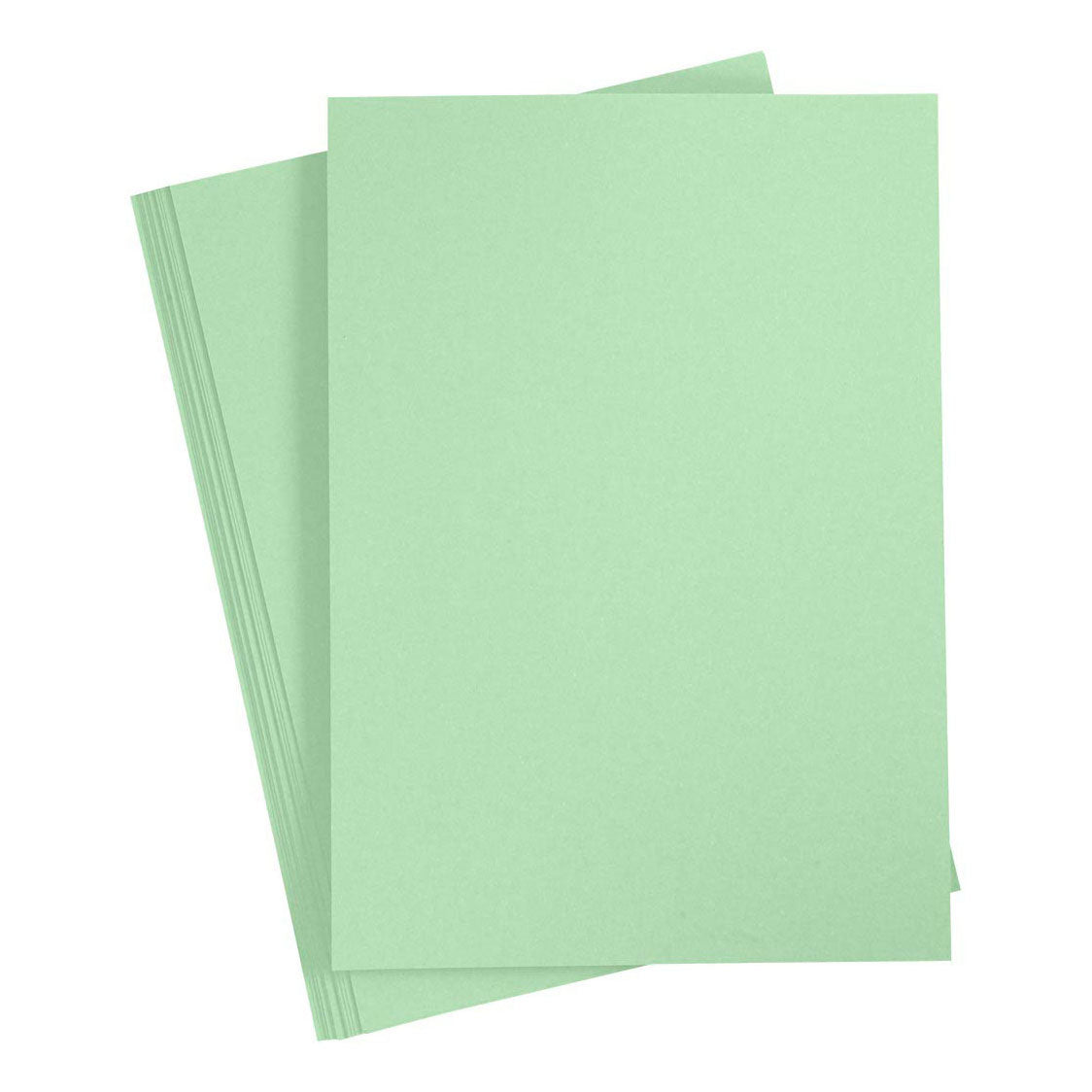 Creativ Company cardboard light green A4 220G, 10st.