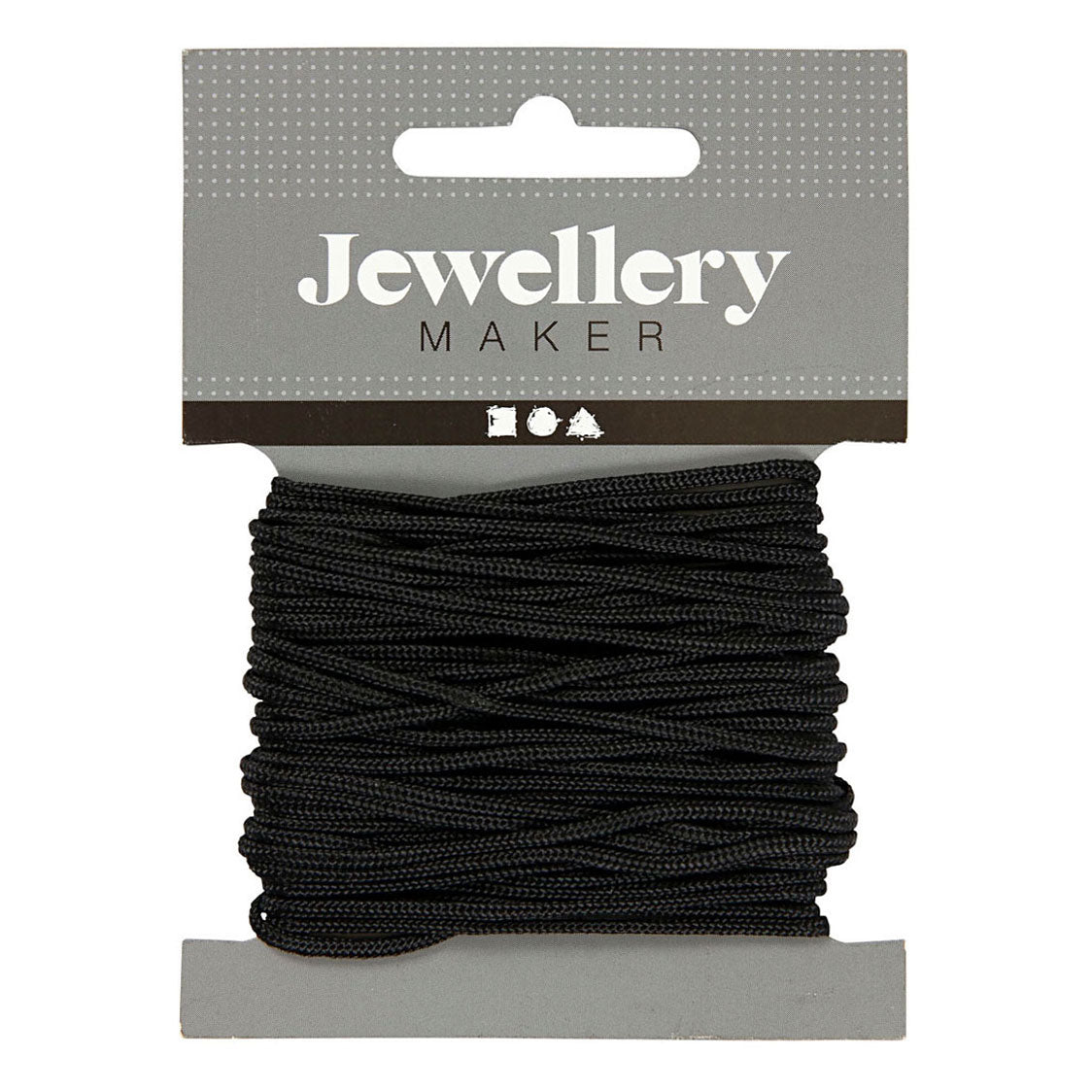 Creativ Company Macrame Cord Black, 8m