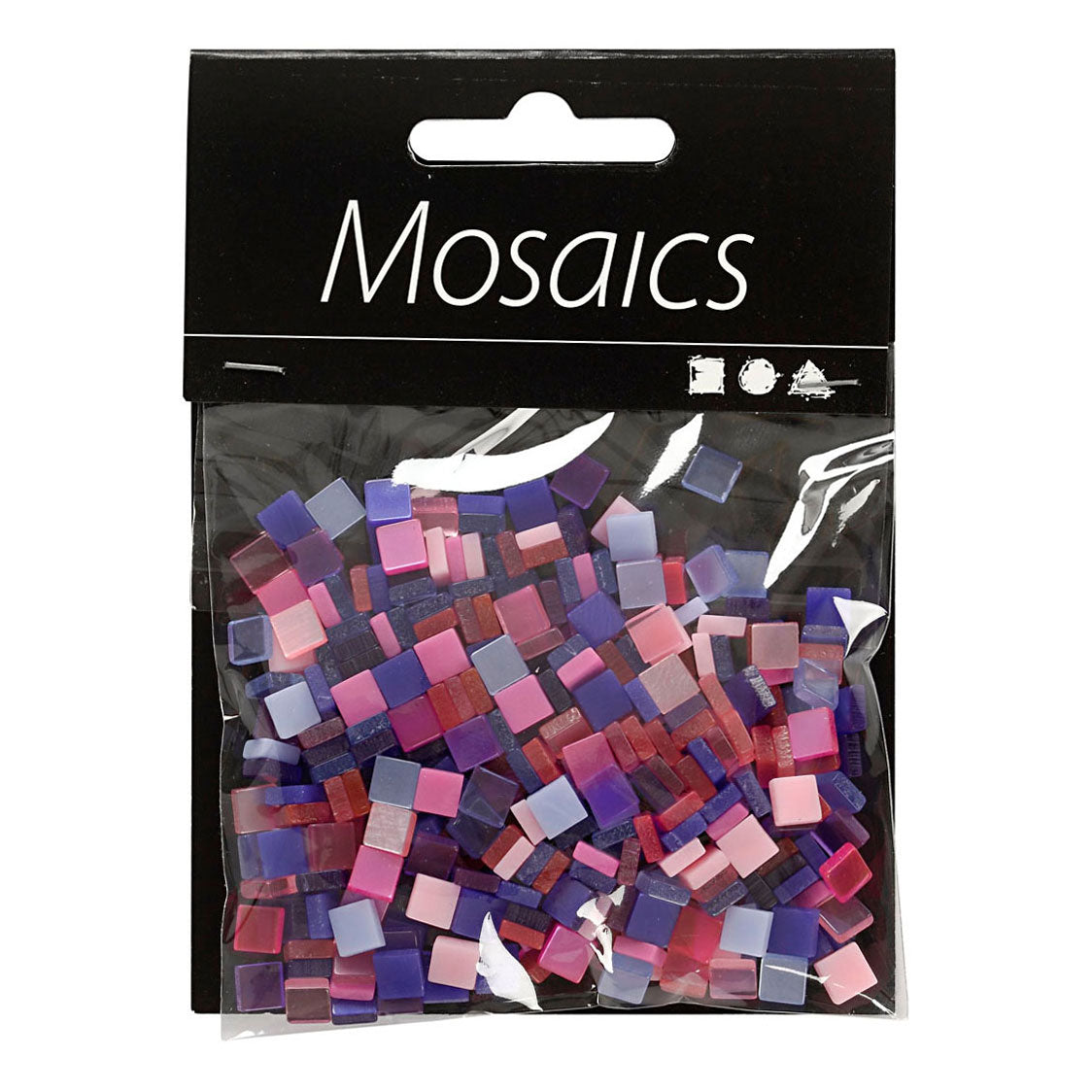 Creativ Company Mini Mosaic Purple 10x10mm, 25 gramov