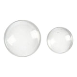 Creativ Company Round Cabochons con espalda plana, octavo.