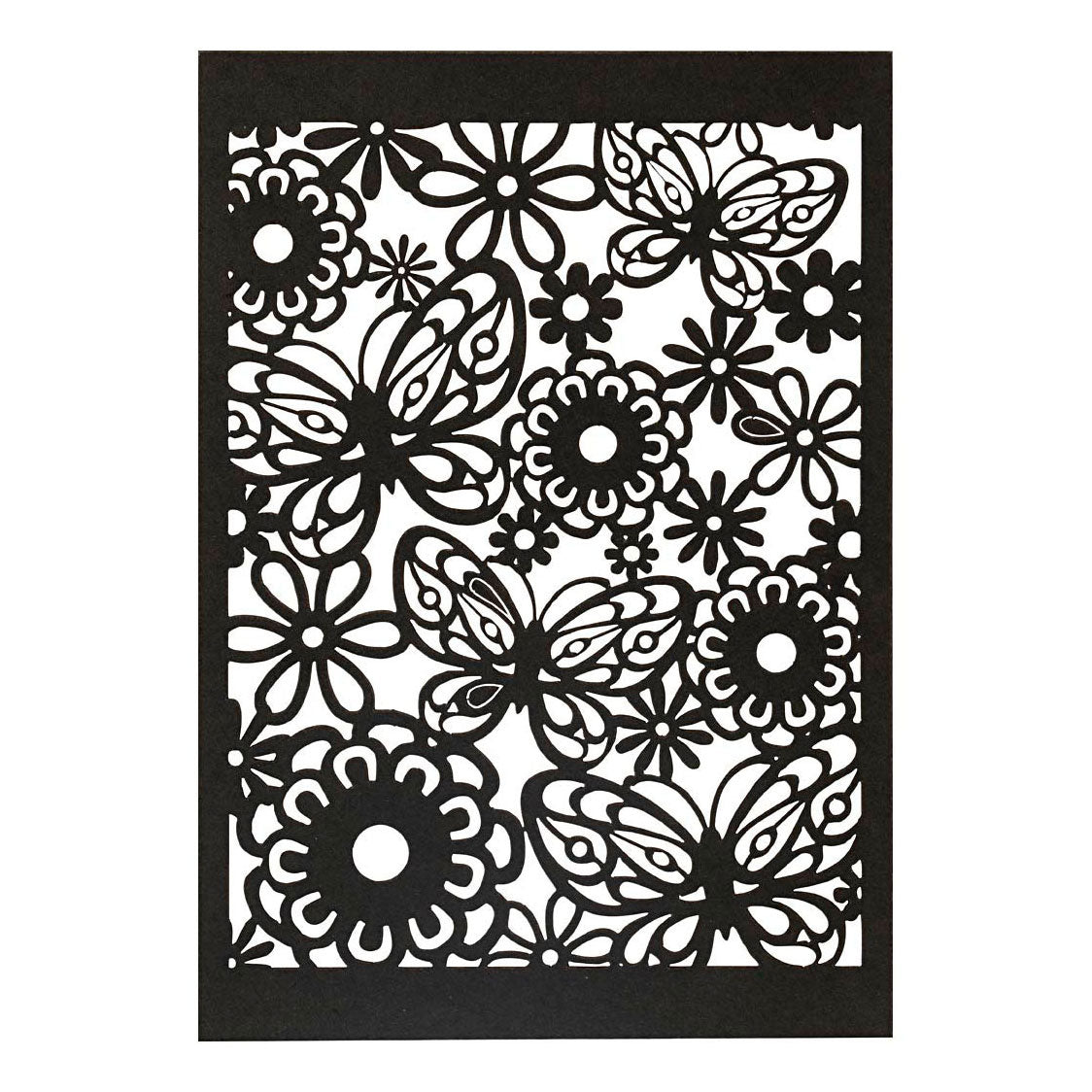 Creative Company Pattern Carton Black, 10st.