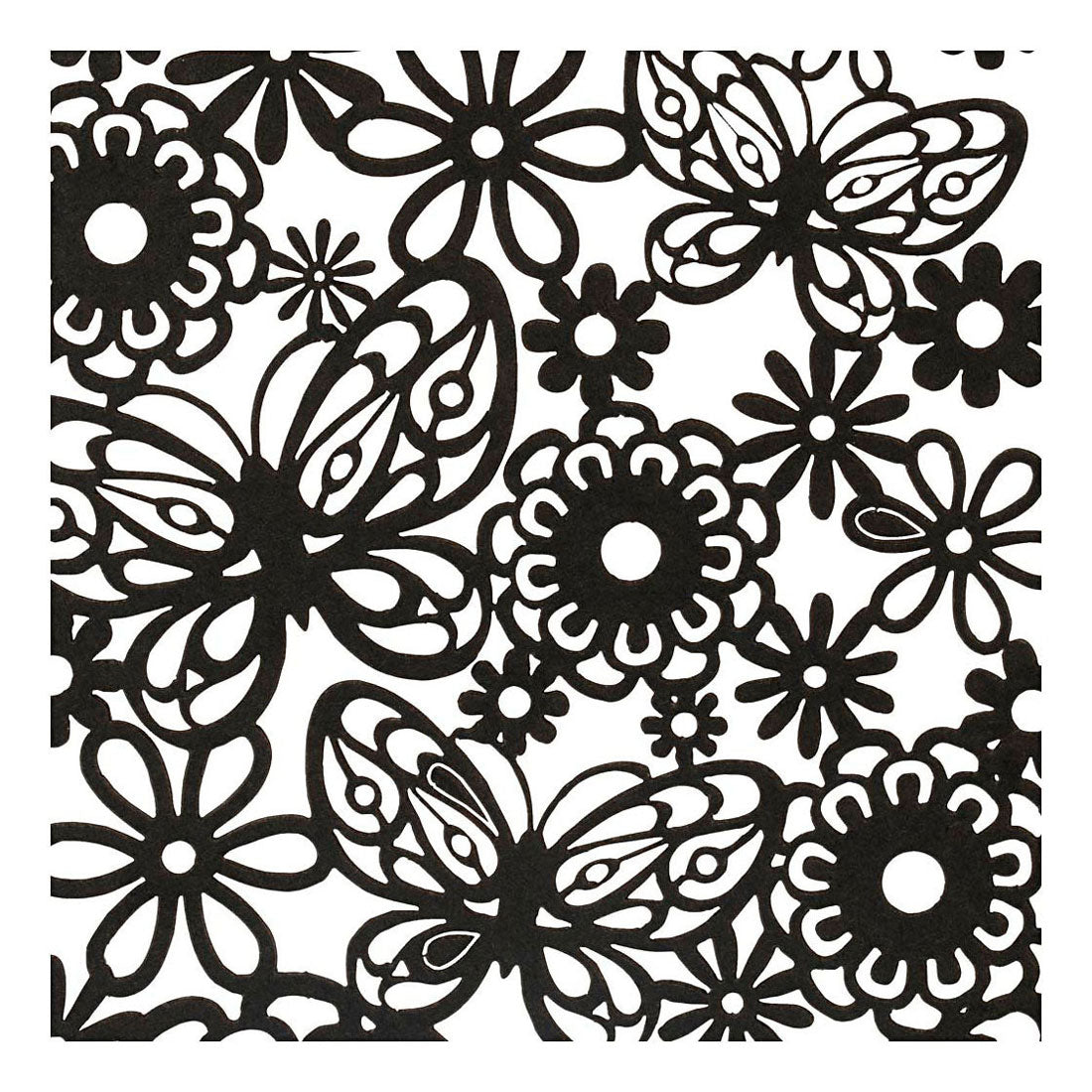 Creative Company Pattern Carton Black, 10st.