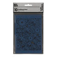 Creativ company patroonkarton blauw, 10st.