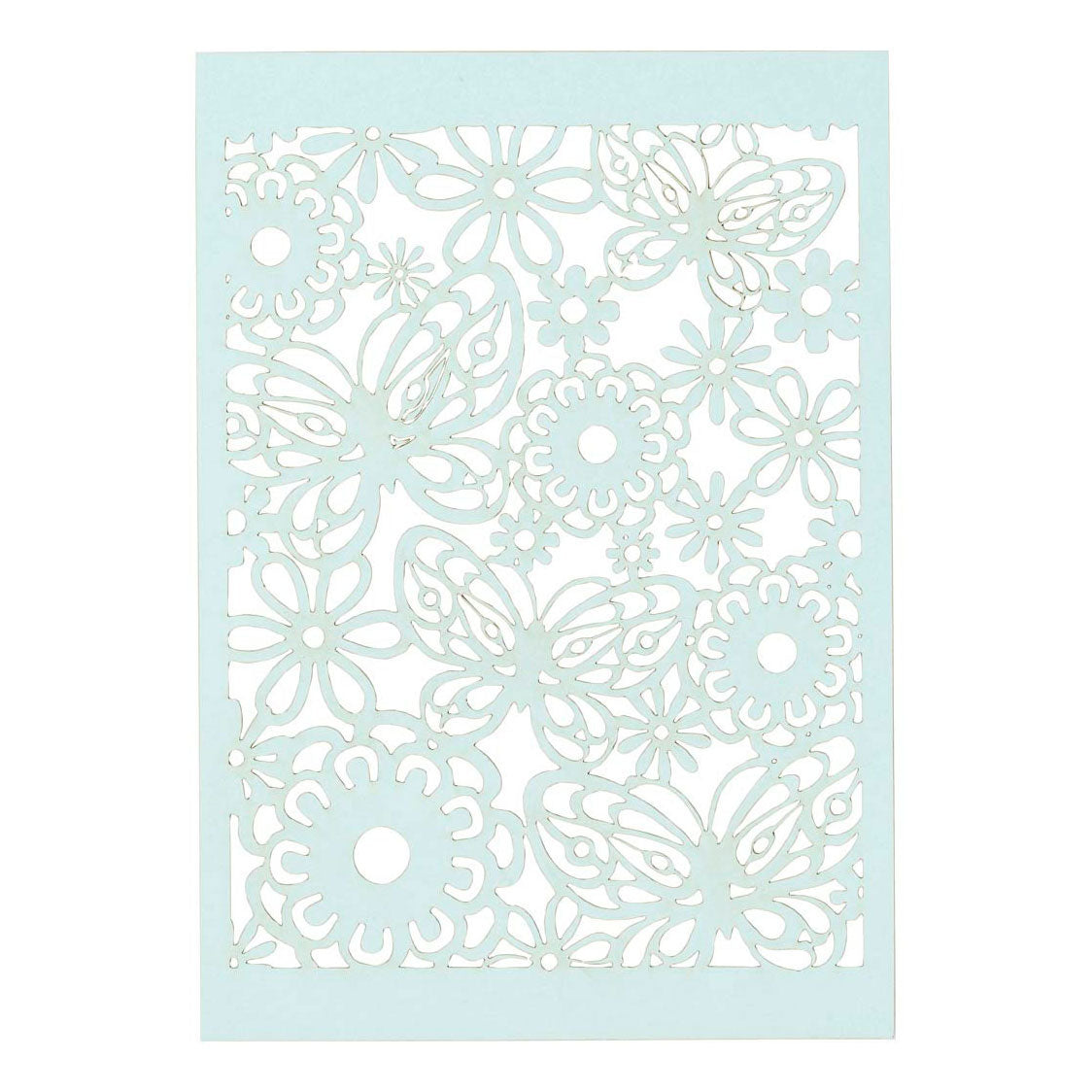 Creative Company Pattern Carton Light Blue, 10st.