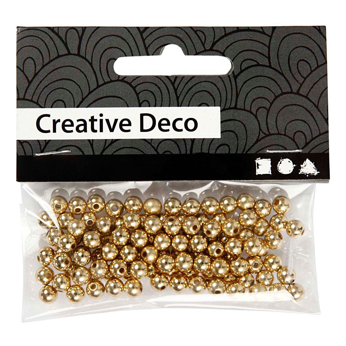 Creativ Company Beads Gold, 100e.