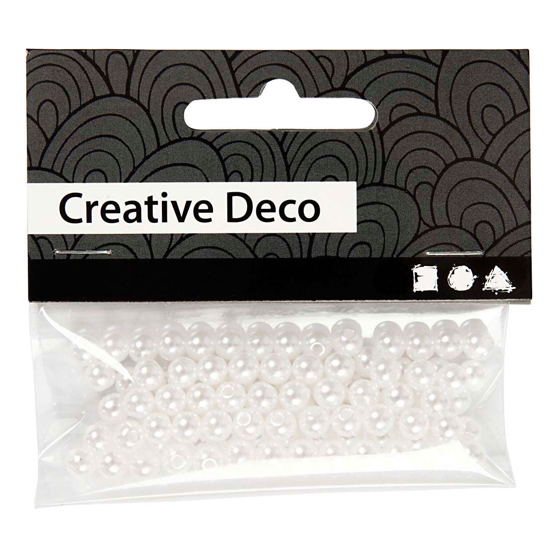 Creativ Company Beads Pearl, 100th.