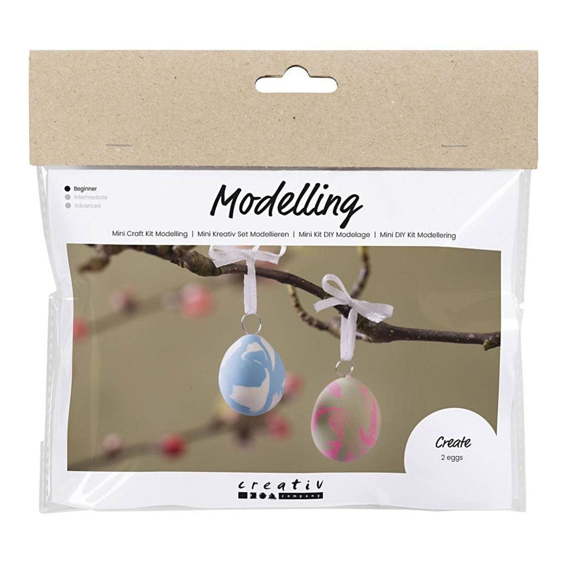 Creativ Company Mini Hobbyset Modeling Marbling Eggs