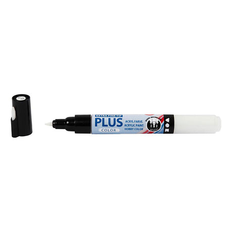 Creativ company https: www.cchobby.nl plus-color-marker-l-14-5-cm-lijndikte-0-7-mm-off-white-5-5-ml-1-stuk