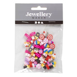 Creativ Company Figure Beads Sweets, 60st.