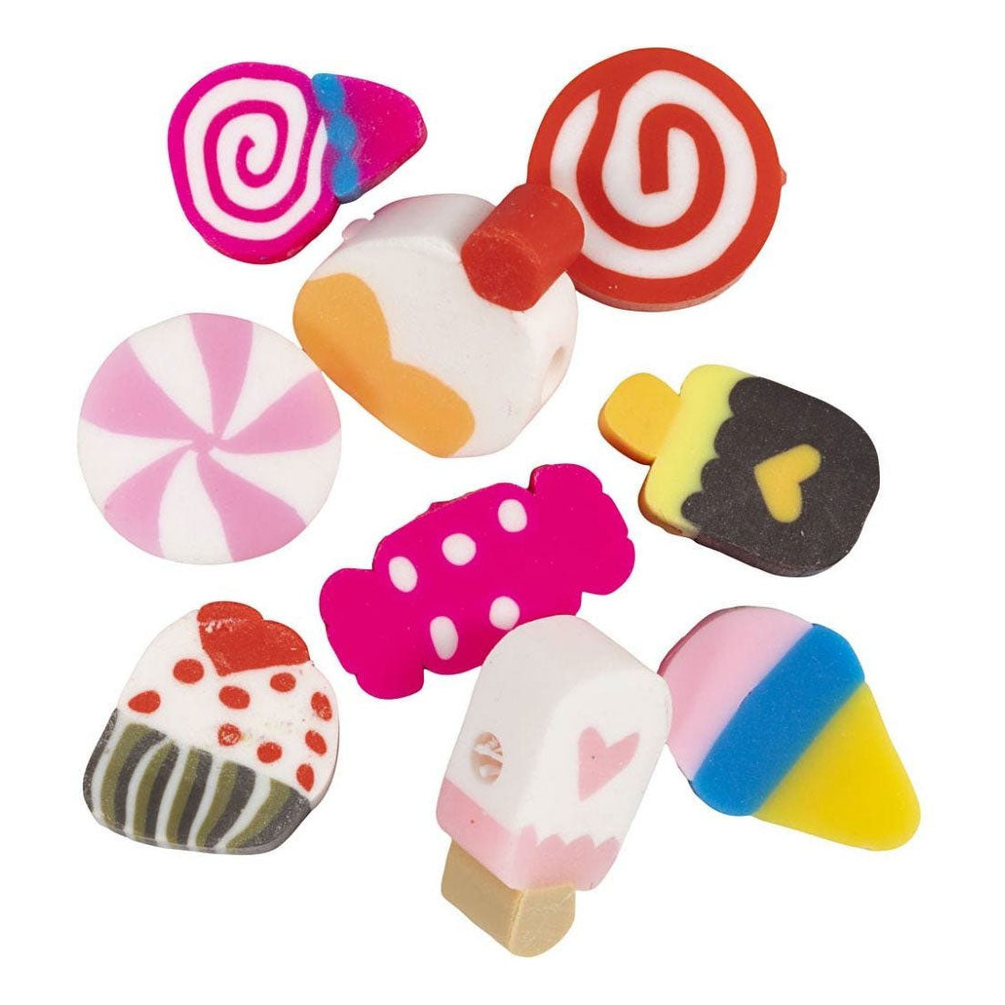 Creativ Company Figure Beads Sweets, 60st.