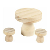 Creativ Company Wooden Mini Furniture Set, 3DLG.