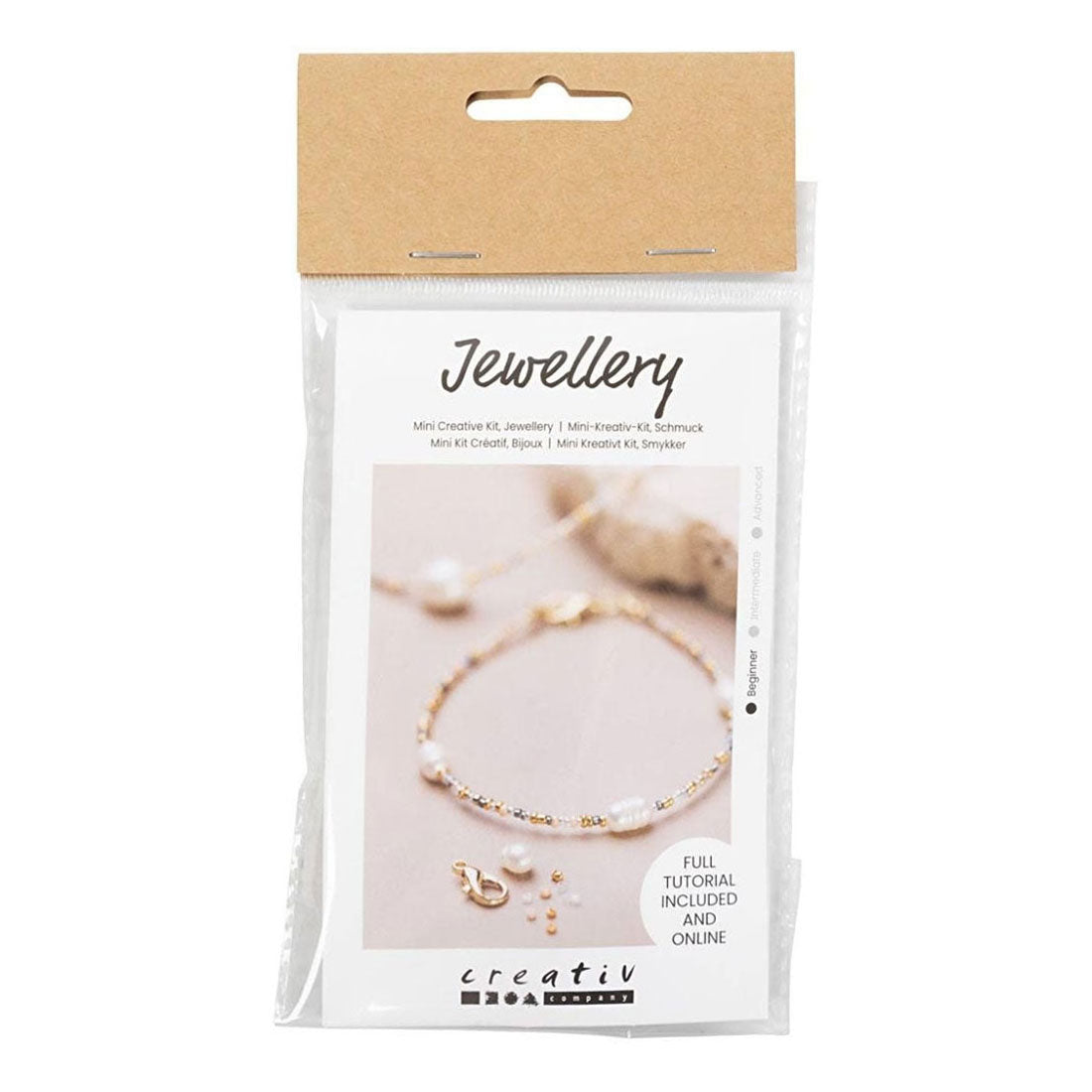 Creativ Company Mini HobbySet Jewelry Bracelet and Necklace With Closing