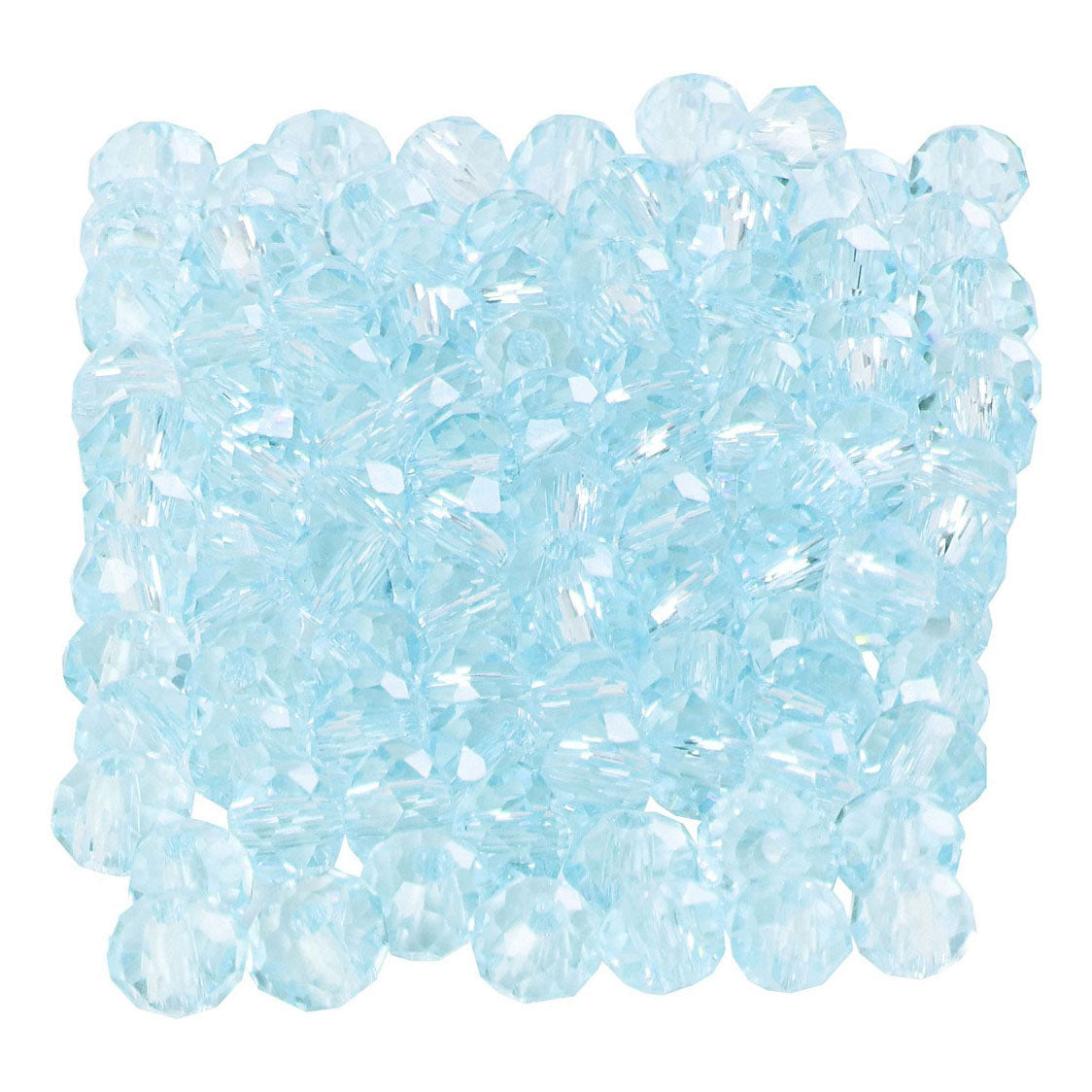 Creativ Company Facet Beads Sea Blue, 100 ..