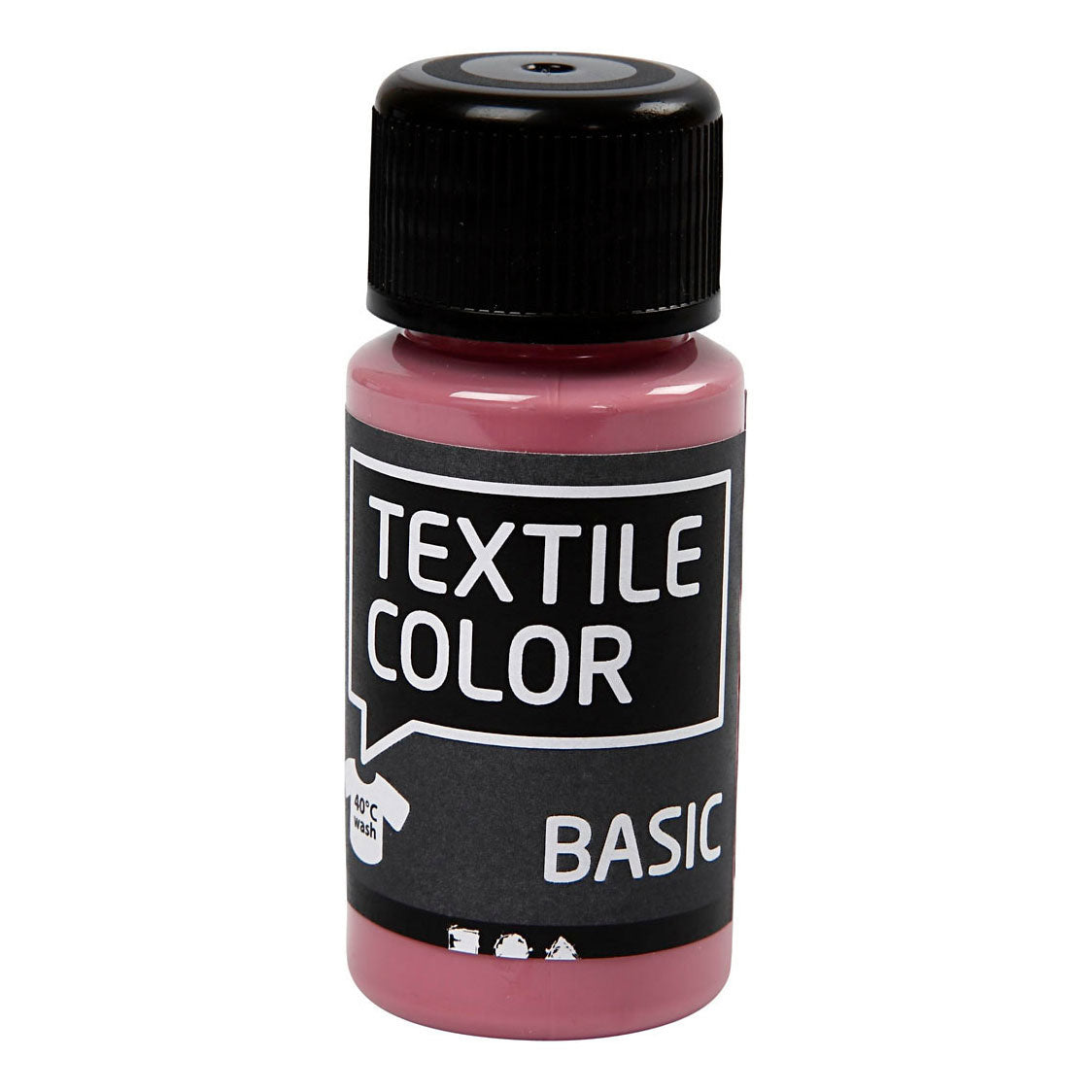 Creativ Company Textile Color pol-pokrivanje tekstilne barve temno roza, 50ml