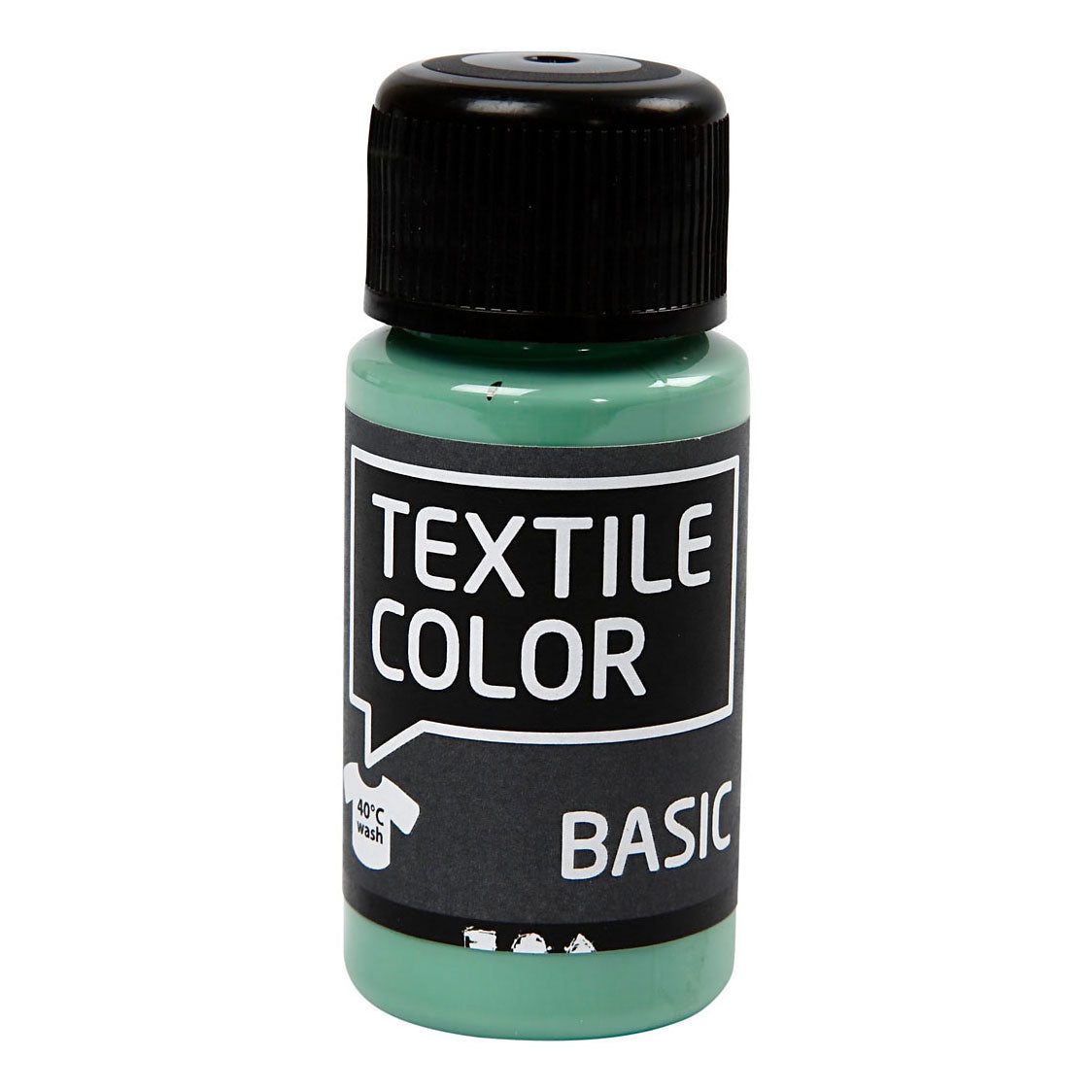 Creative Company Textil Color Semi-Covering Textile Paint Zeegroen, 50 ml