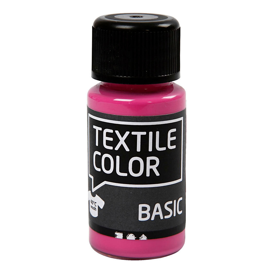 Creativ Company Textil Color semi-cobarero rosa rosa rosa, 50 ml