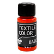 Creativ company textile color semi-dekkende textielverf - oranje, 50ml