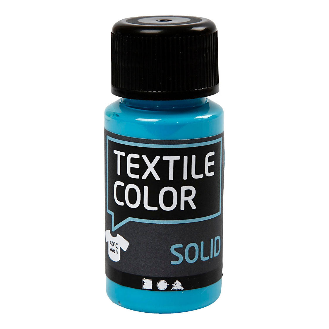 Creative Company Textilfärg som täcker textilfärg turkoisblauw, 50 ml