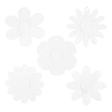 Creative Company Flowers White, 5x 3st.