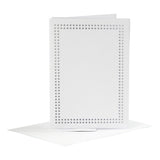 Creativ company https: www.cchobby.nl kaarten-om-te-borduren-afmeting-kaart-10-5x15-cm-afmeting-envelop-11-5x16-5-cm-wit-6-set-1-doos