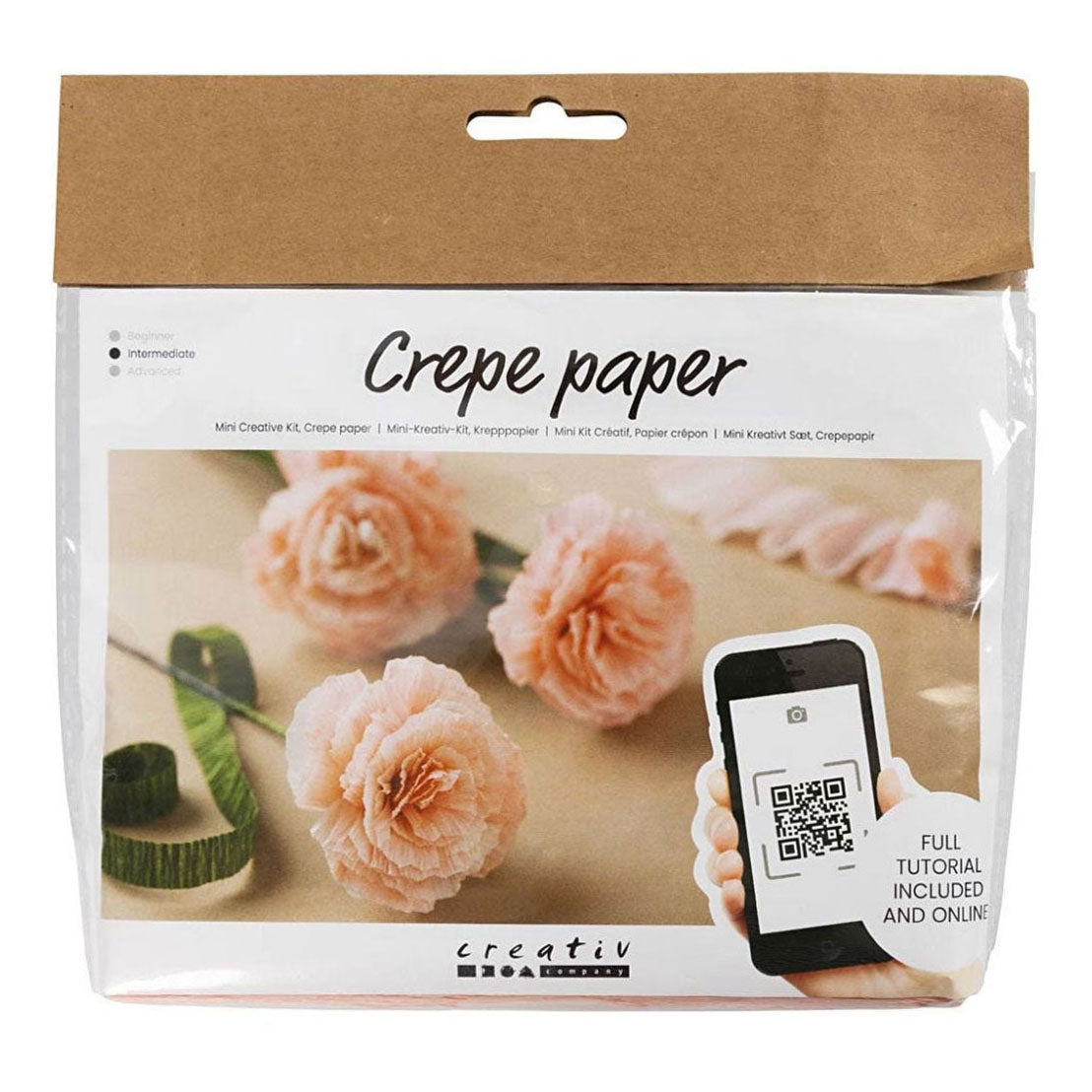 Creative Company Mini Hobbyset crepapapier nejlikor