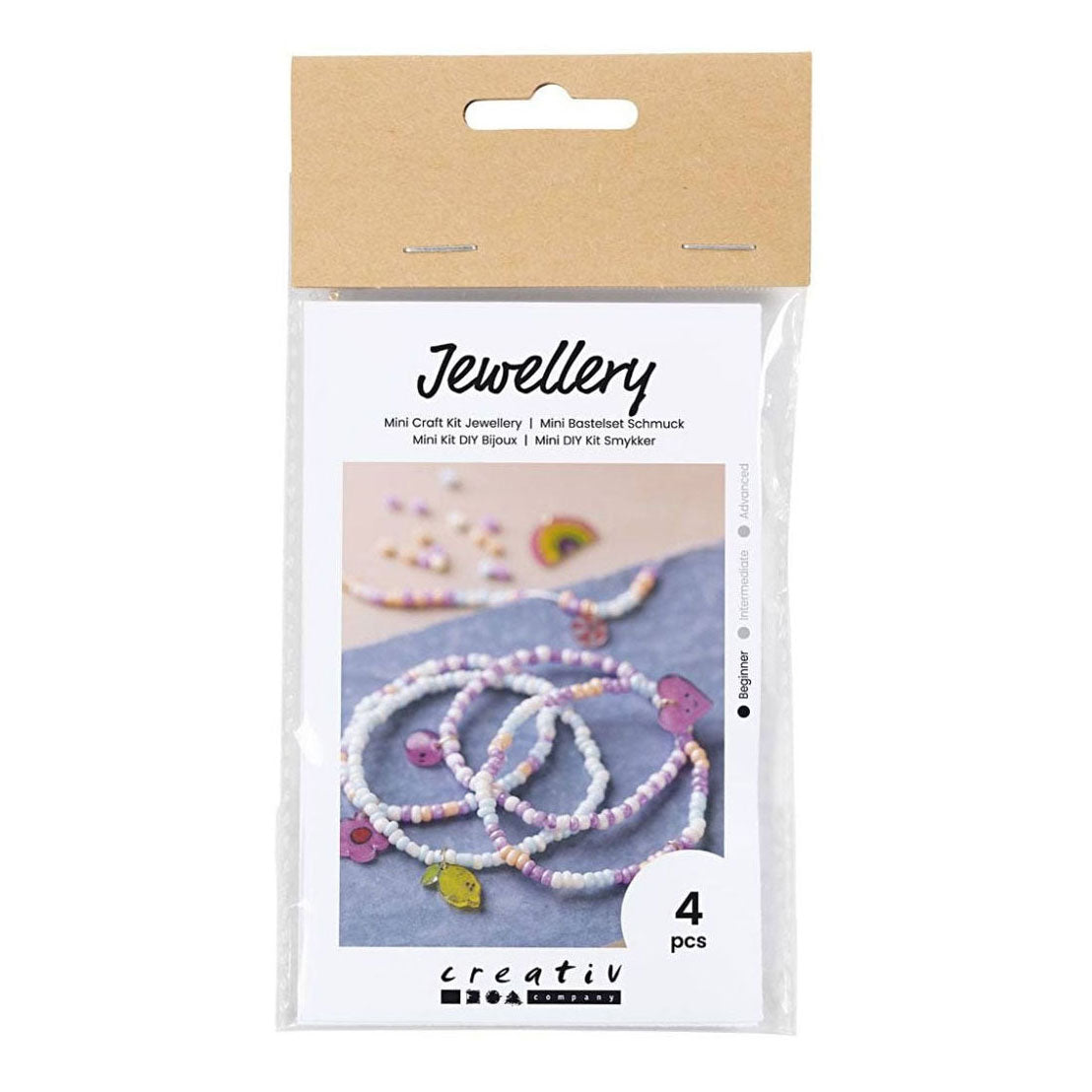 Creativ Company Mini Hobbyset Jewelry Shrink Film Bracelets Purple