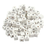 Creative Company Letter Beads White A-Z, 92st.