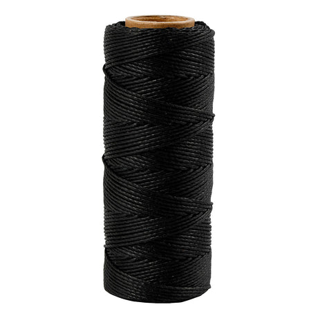 Creativ company bamboekoord 1 mm zwart 65 m