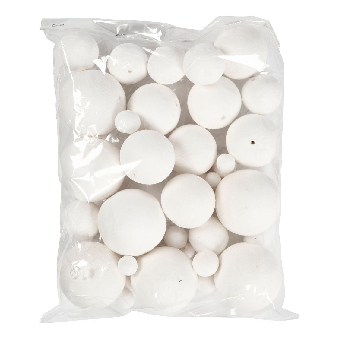 Creativ Company Cotton Balls White, 42st.