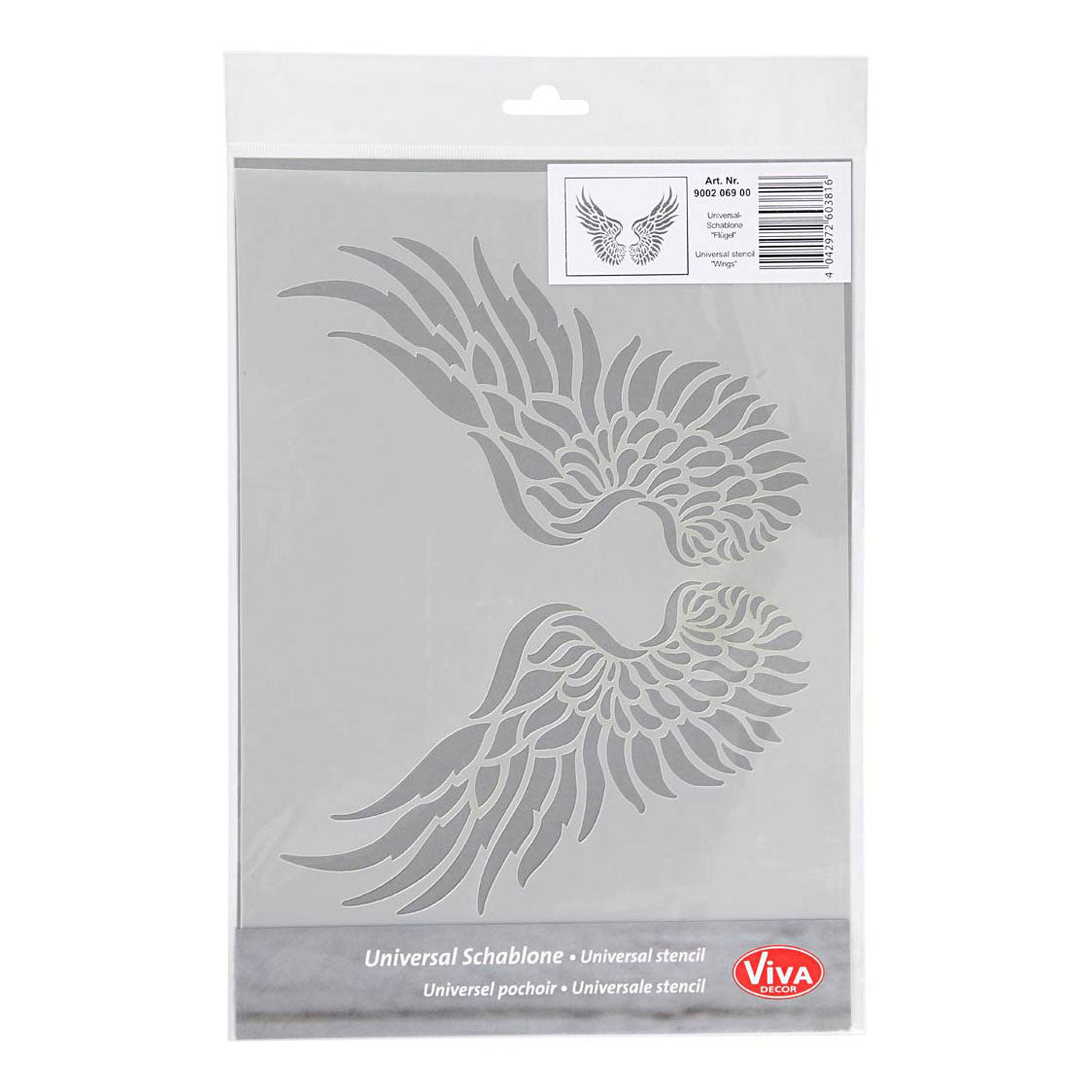 Kreativfirma Flexible Vorlage Wings A4